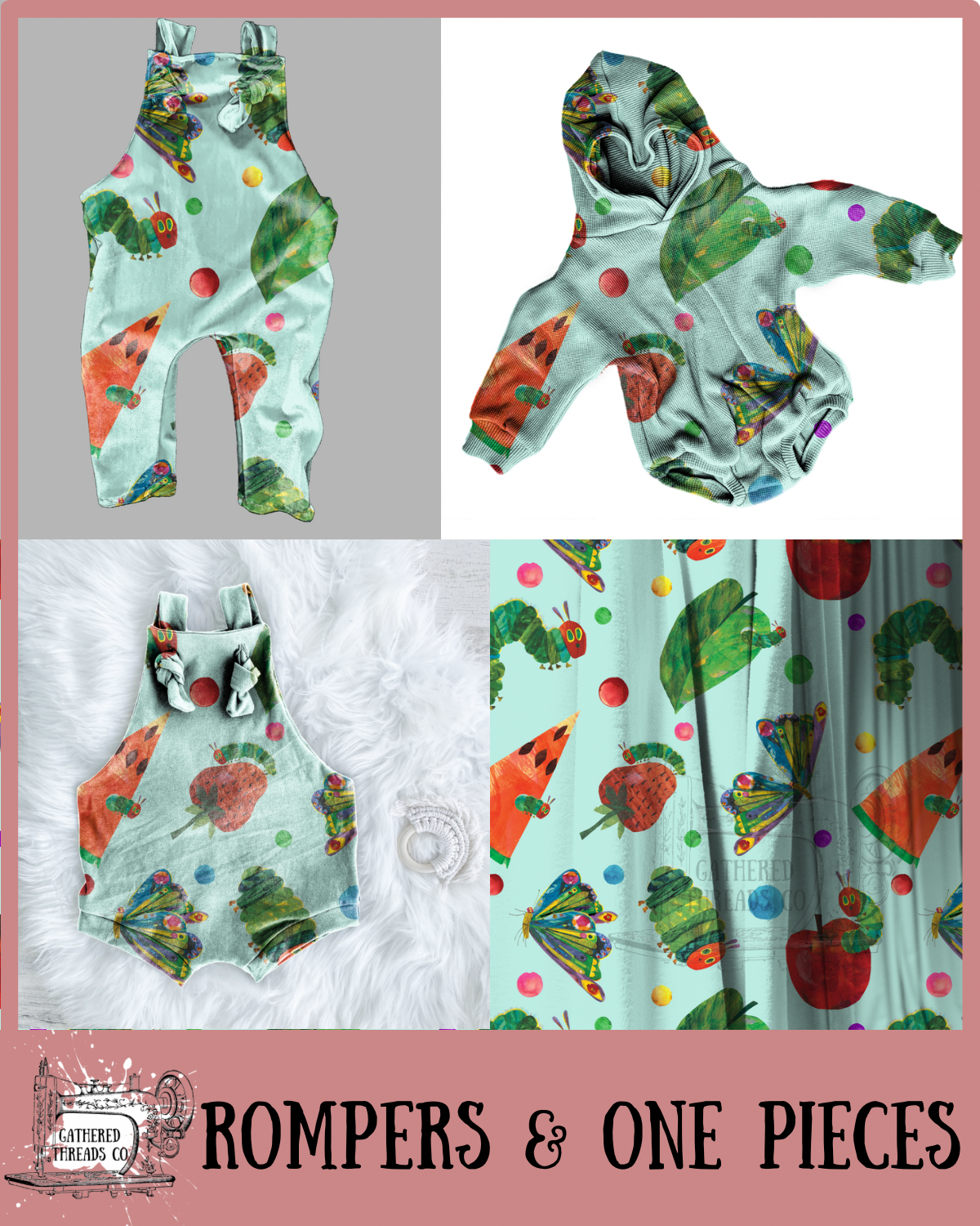 Hungry Book Rompers & One Pieces