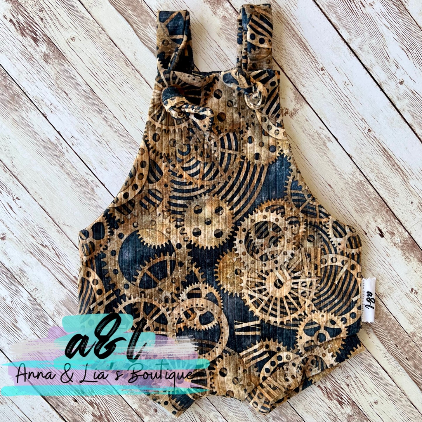 Knotted Shortall Romper Custom