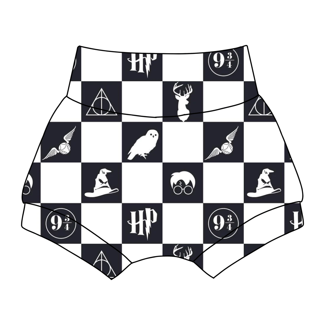 Checkered Shorties/ Lounge Set