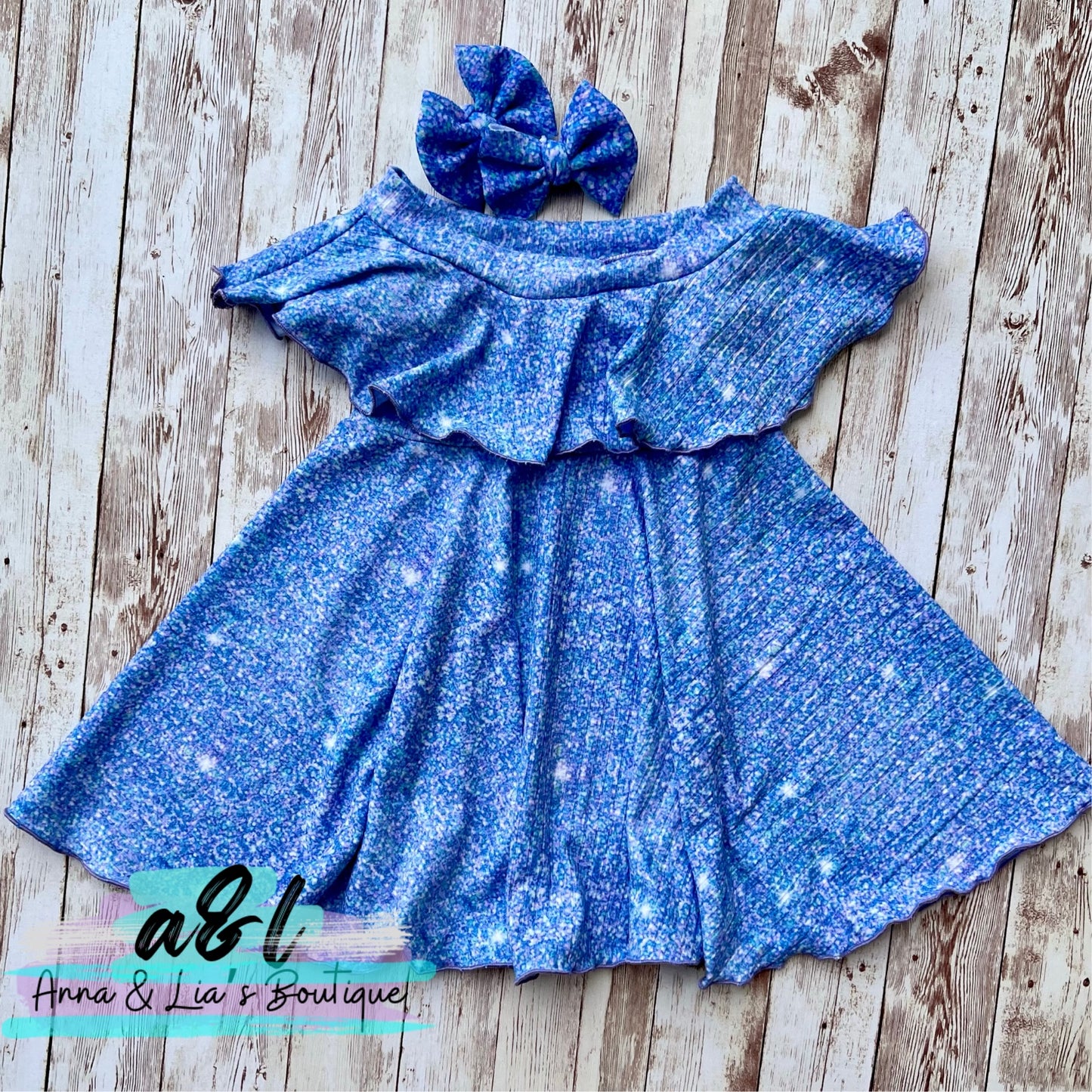 Custom Off the Shoulder Dress (baby)