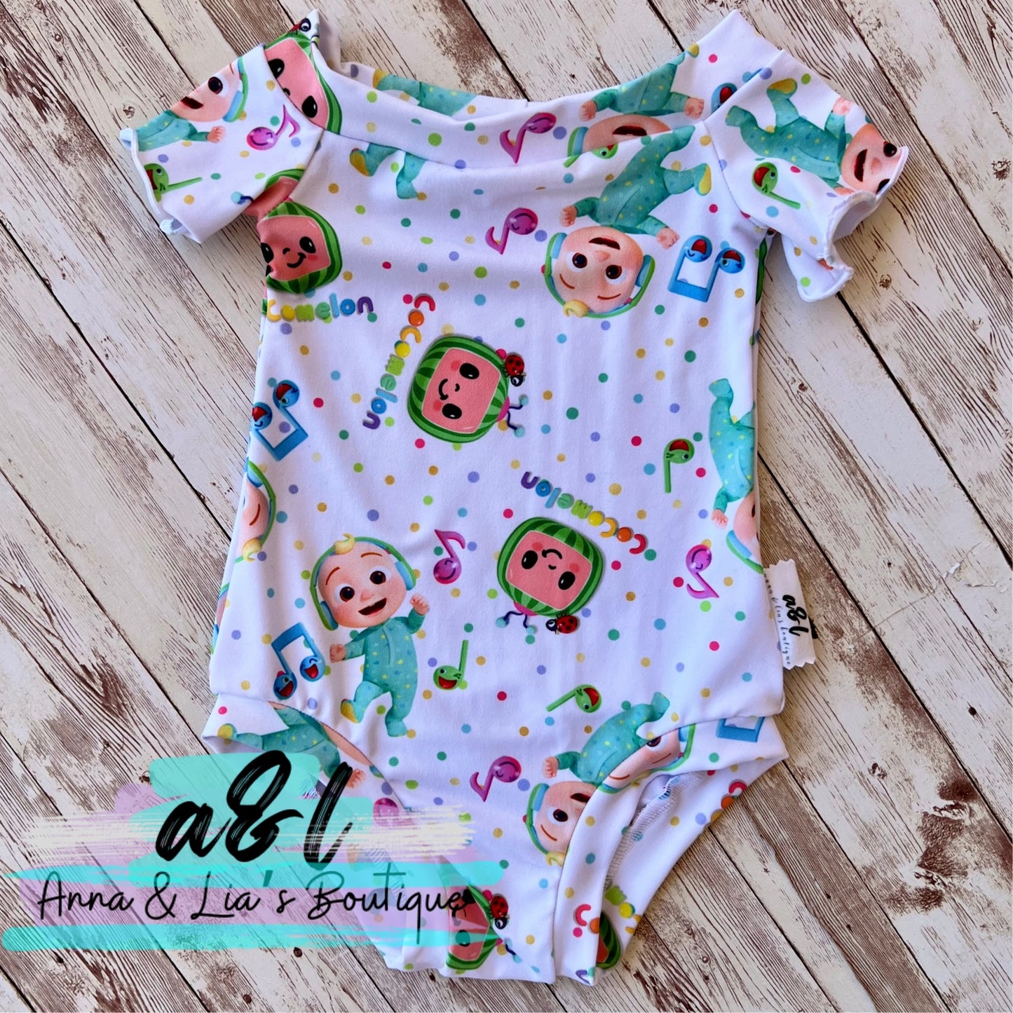 Custom Off the Shoulder Leotards (baby)