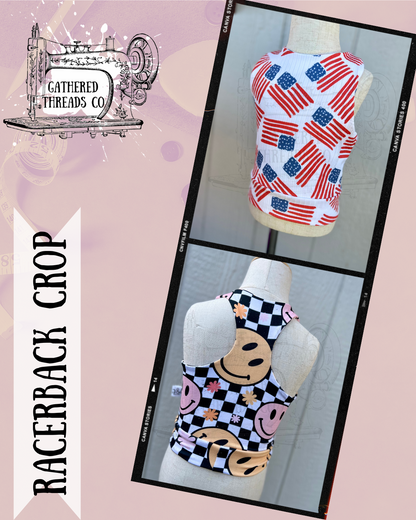 Blue Smiley Flags Sleeveless Shirts