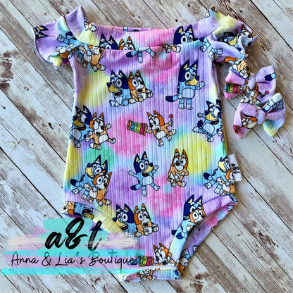Sealestial Girls Off the Shoulder Leotard