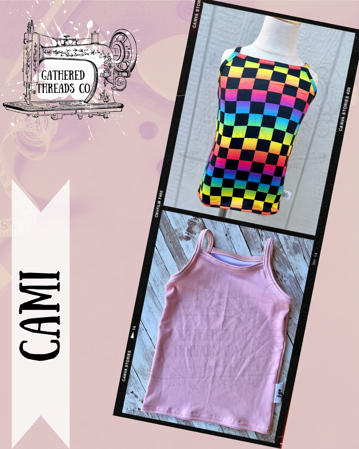 Monochrome Love Sleeveless Shirts