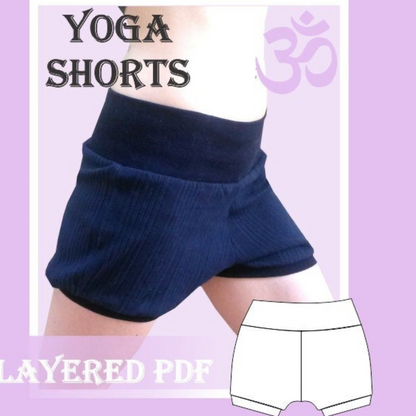Solid Yoga Shorts