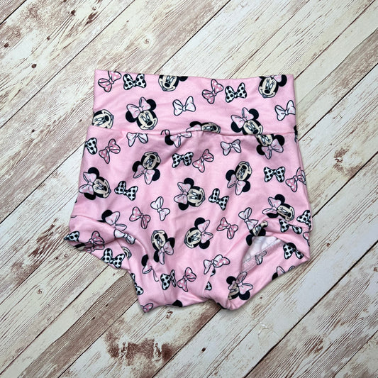 RTS Pink Mouse 9-12m bummies