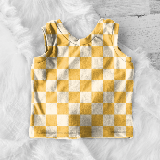 Checkered Tank Top