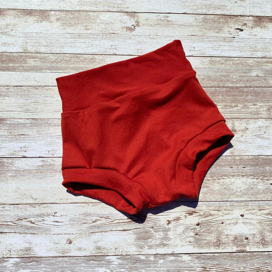 6-9M Orange/Red Bummies *RTS